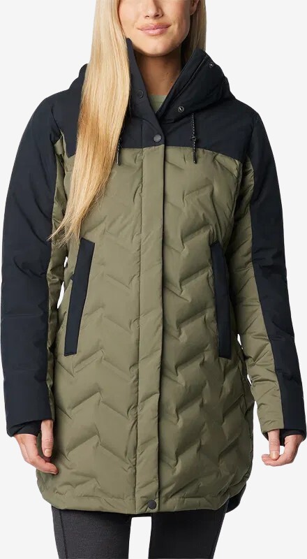 515358-COLUMB W Mountain Croo III Mid Down Jkt, StoneGreenBlack-2085051-397