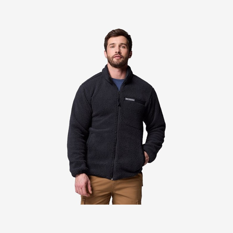 Columbia - Rugged Ridge High Pile Full Zip fleecetrøje (Sort) - M