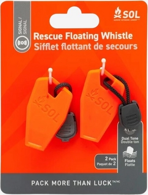 Rescue Floating Whistle nødfløjte 2-pak