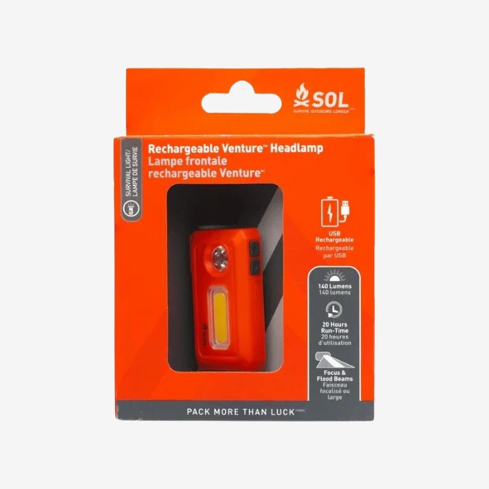 SOL - Venture Headlamp Recharge