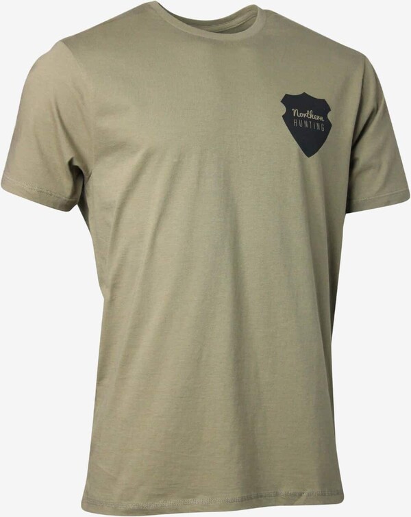 Northern Hunting Raven T-shirt sand