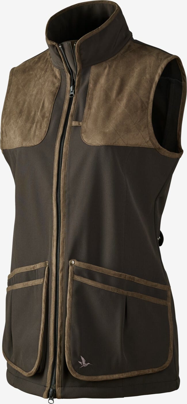 Seeland - Winster Lady softshell vest (Black coffee) - XL