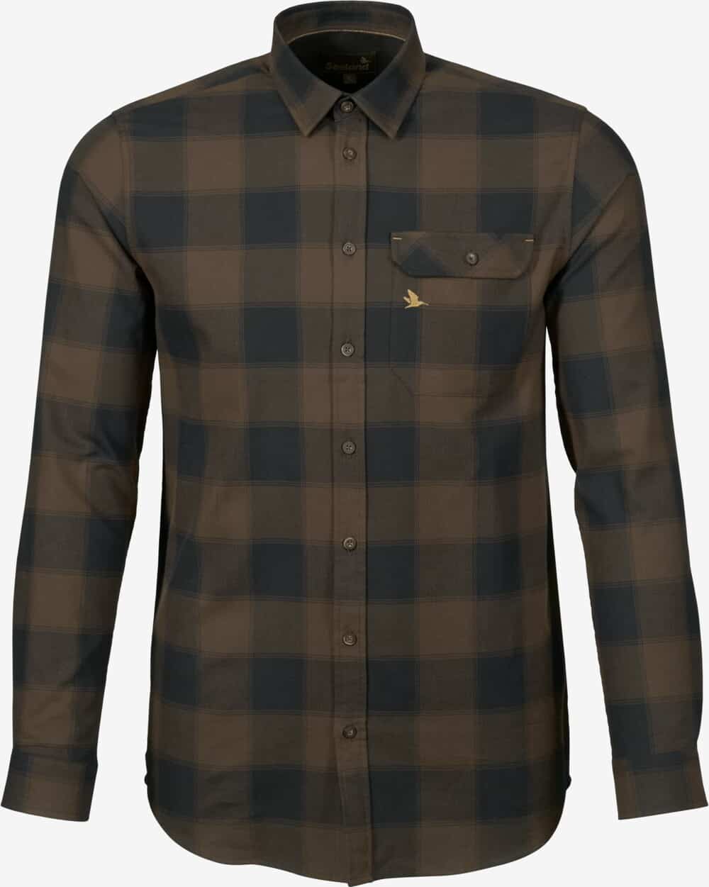 Seeland - Highseat skjorte (Hunter brown) - 3XL