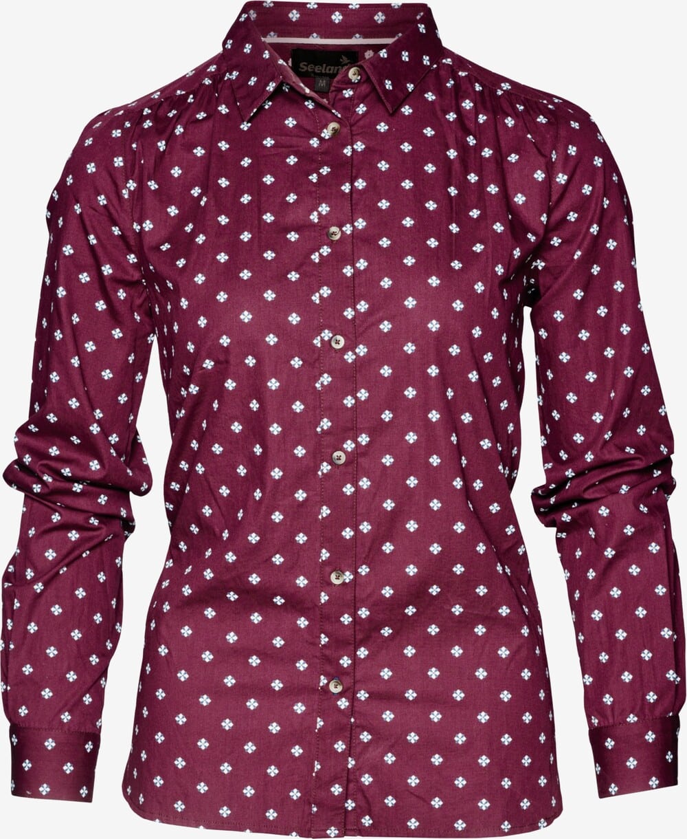 Seeland - Erin Lady skjorte (Outlet) (Chocolate Tile) - XL