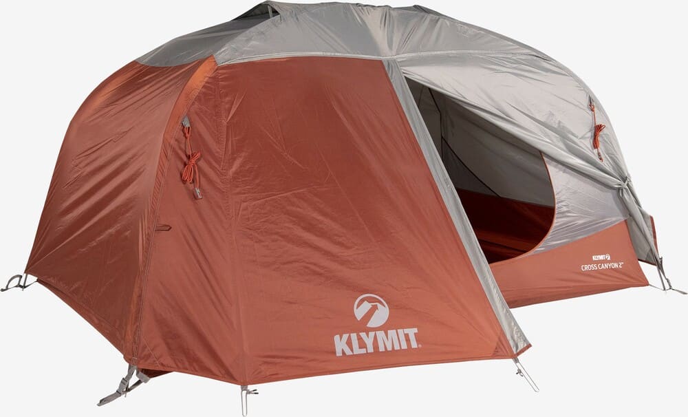 Klymit - Cross Canyon 2 telt (Rød)
