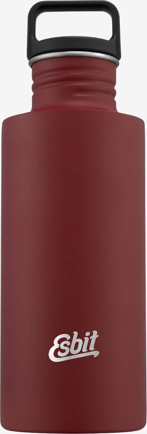 Esbit - SCULPTOR Drikkedunk 750ml af rustfrit stål (Burgundy Red)
