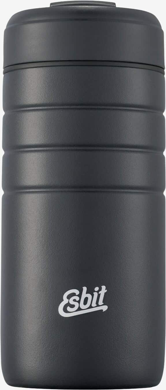 Esbit MAJORIS Stainless Steel thermo mug with flip top, 450ML, black