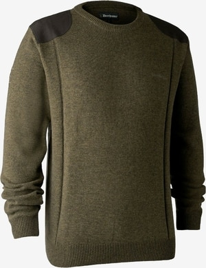 Deerhunter Sheffield strik med rund hals-346