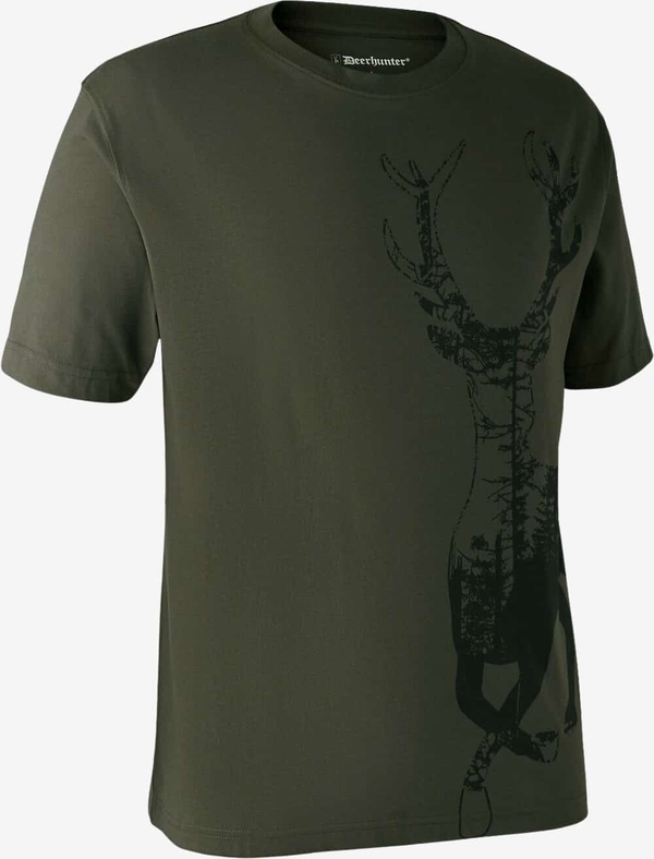 Deerhunter T-shirt med hjort