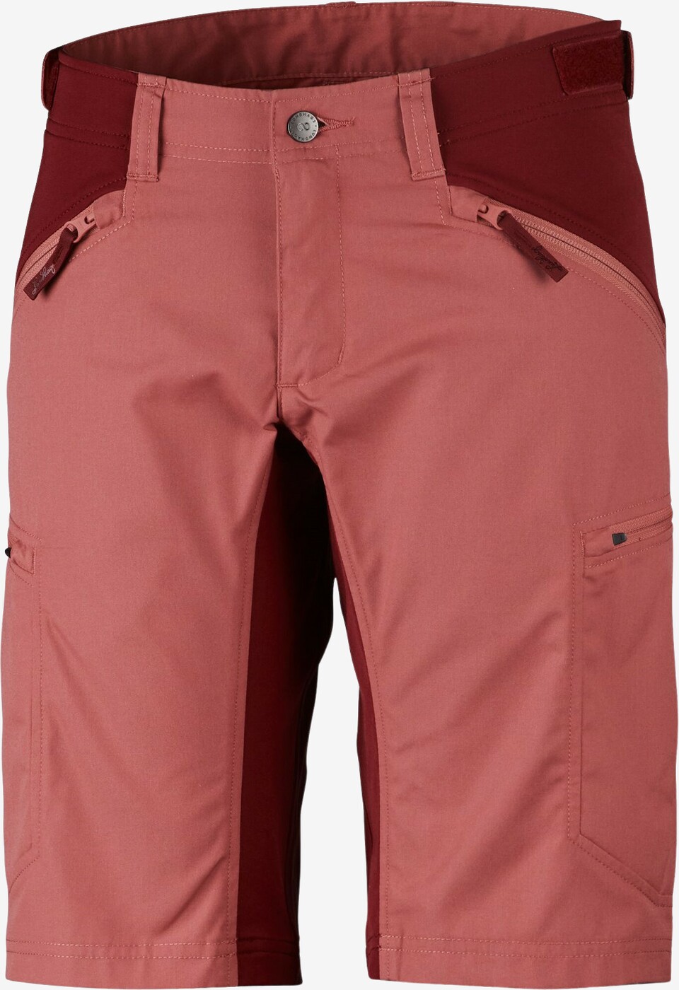 Lundhags - Makke dame shorts (Crystal/Dk Red)
