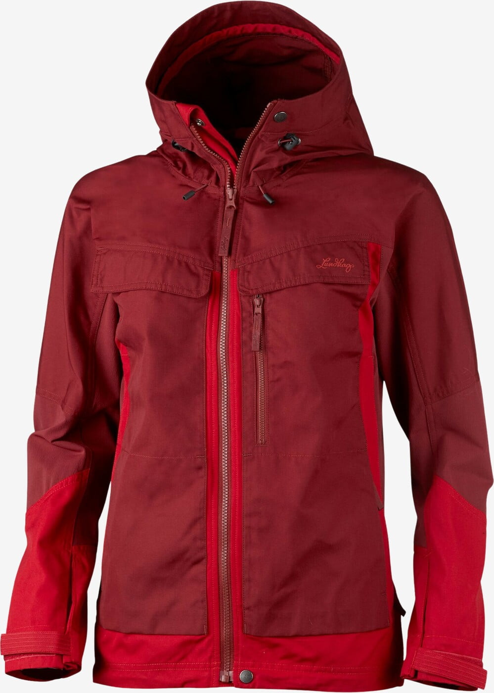 Lundhags - Authentic damejakke (Red)