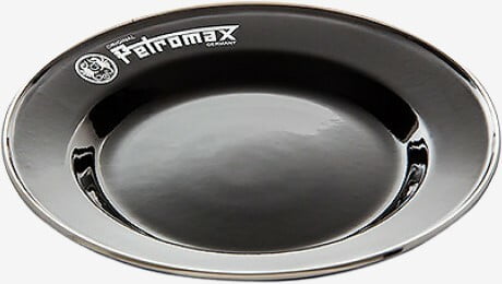 Petromax - Emaljetallerkener, 2 stk. (Black)