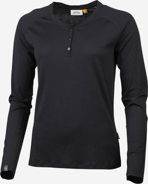 Lundhags Gimmer Merino Lt dame Henley-Black