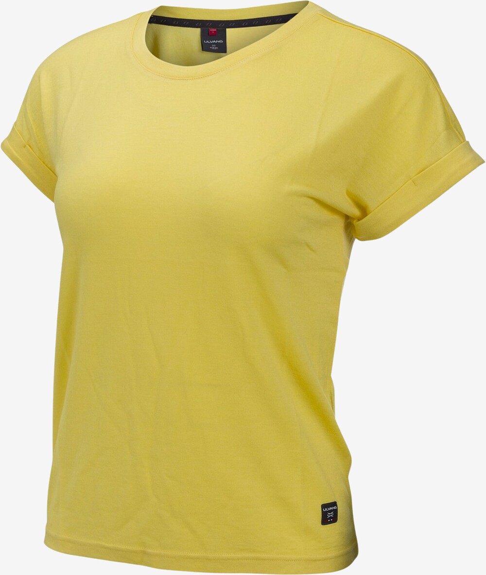 Ulvang - T-shirt i uld dame (Gul) - XL