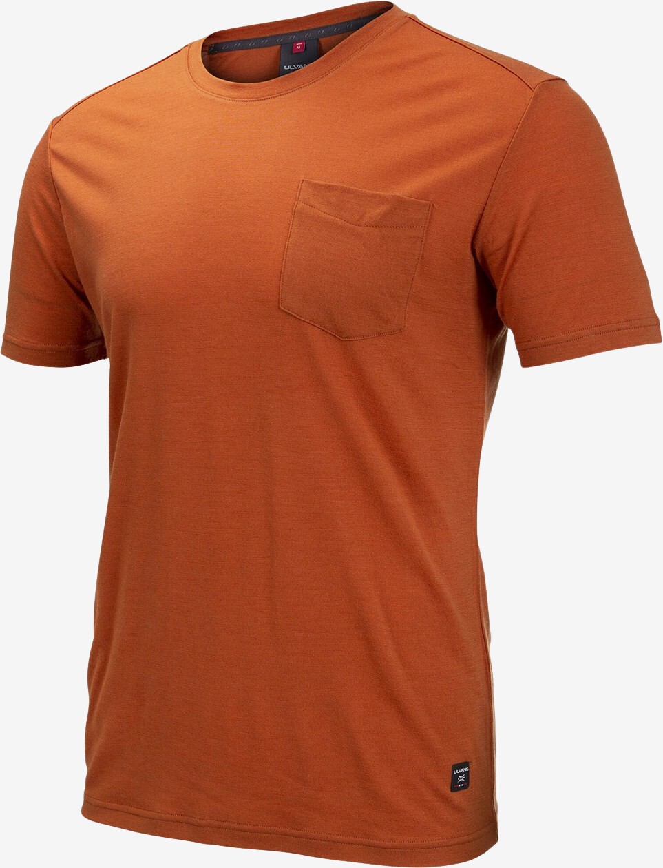 Ulvang - T-shirt i uld (Orange) - L