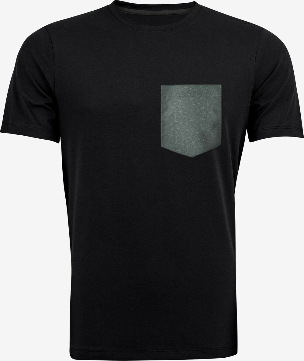 Heimplanet - Apparel T-shirt med Cairo Grid lomme (Sort) - S