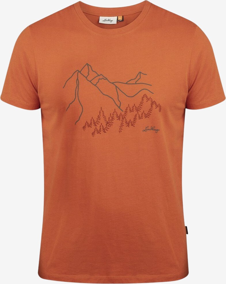 Lundhags - Mountain t-shirt (Rød) - XL