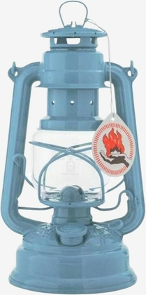 Feuerhand Hurricane lanterne pastel blue