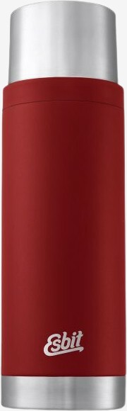 Esbit - SCULPTOR Termoflaske 1L af rustfrit stål (Rød)
