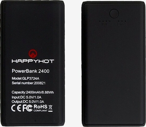 Happyhot Powerbank til Happyhot varmesokker 2.400 mAh (2 stk.)