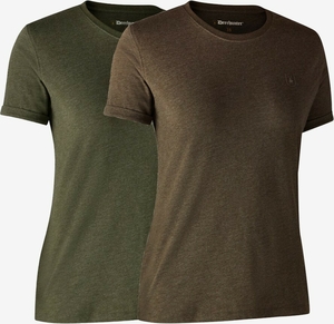 Deerhunter Ladies Basic 2-pak t-shirt-354/572