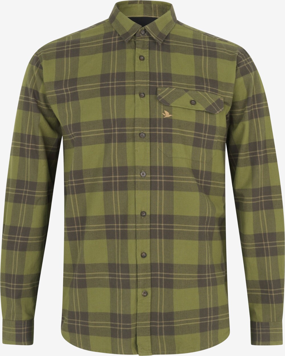 Seeland - Highseat skjorte (Grøn) - 3XL