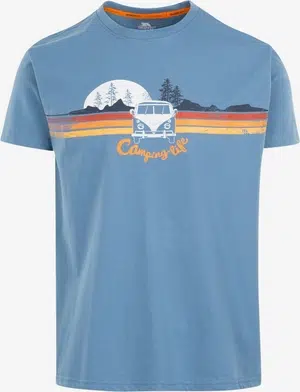 Trespass Cromer Graphic camping life t-shirt