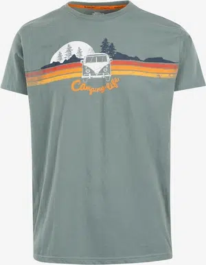 Trespass Cromer Graphic camping life t-shirt