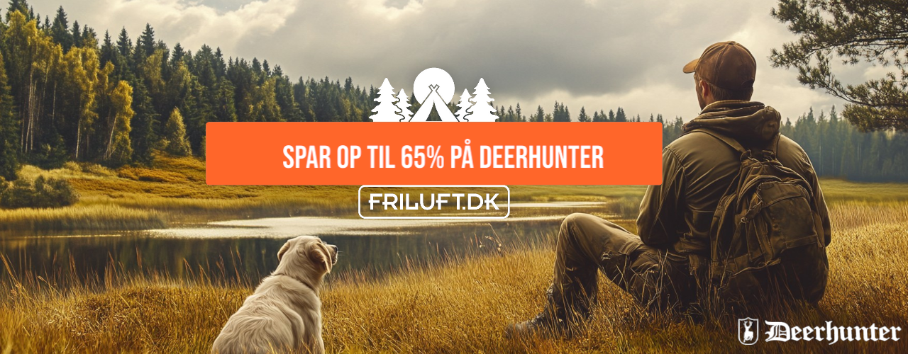 Deerhunter kampagnebanner, marts 2025